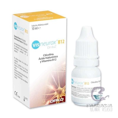 Visneurox B 12 Solución Oftálmica 10 ml
