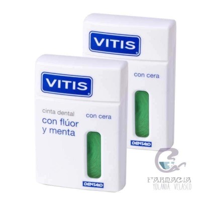 Vitis Seda Dental con Flúor y Menta Duplo