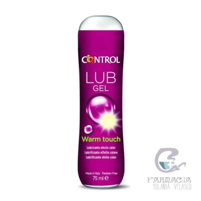 Control Gel Lubricante Efecto Calor 75 ml
