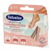 Protector Dedos Pies Salvelox Tubo Recubierto Interior Gel