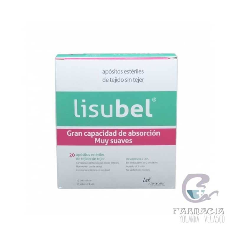 Lisubel Apósito Estéril Sin Tejer 10x10 cm 50 Unidades