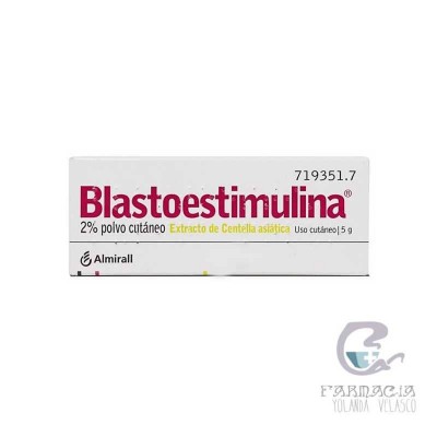 Blastoestimulina 20 mg/g Polvo Tópico 5 gr