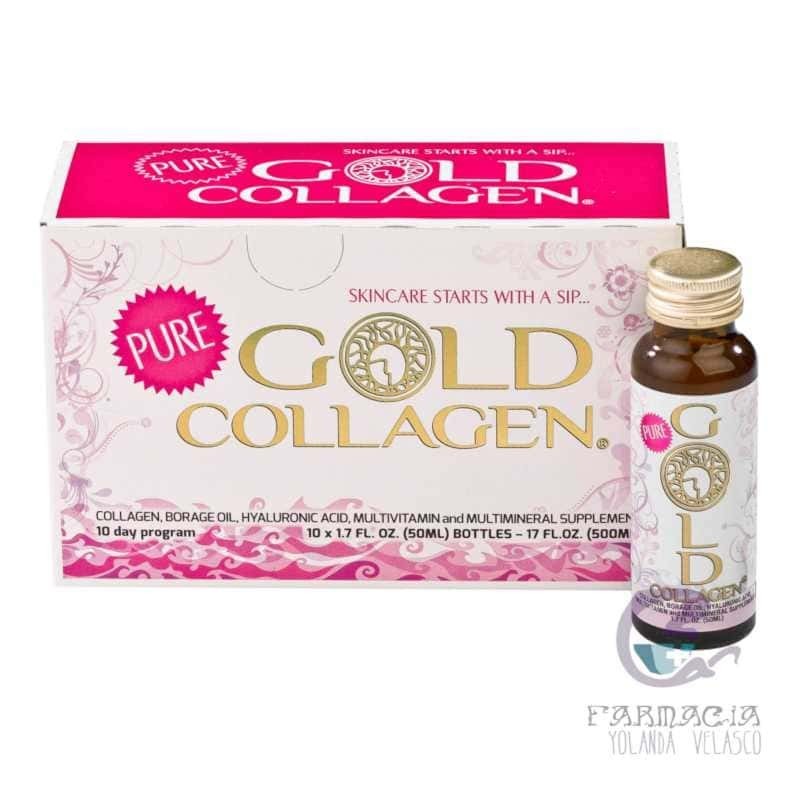 Gold Collagen Pure 10 Frascos 50 ml