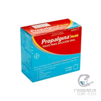 Propalgina Plus 10 Sobres Polvo Solución Oral