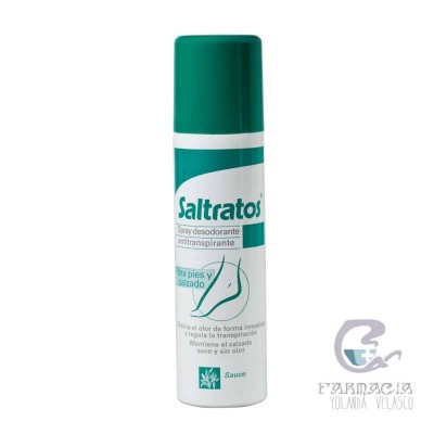 Saltratos Spray Desodorante Antitranspirante Pies 150 ml