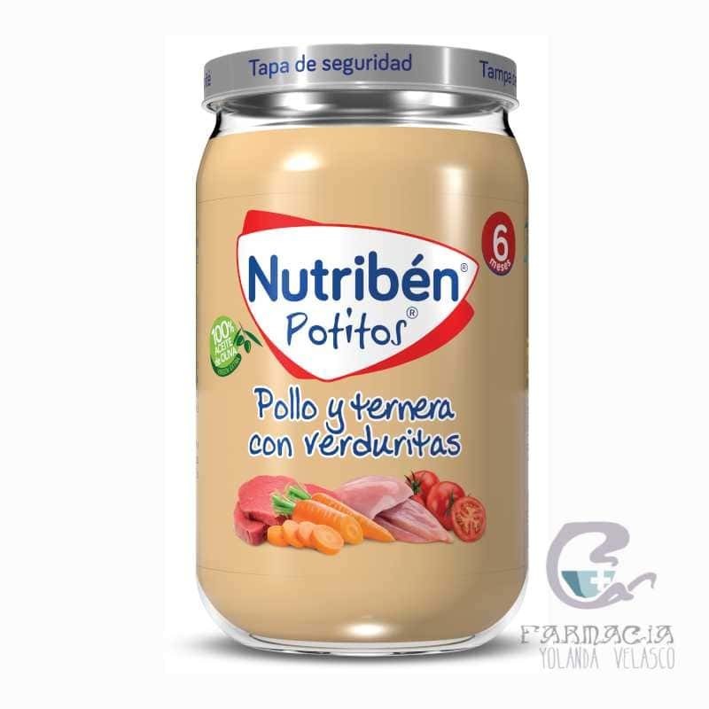 Nutriben Pollo y Ternera con Verduritas Potito 235 gr