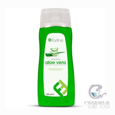 Farline Gel de Baño Aloe Vera 750 ml