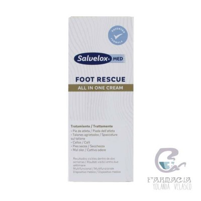 Salvelox Med Foot Rescue Crema Pies 100 ml
