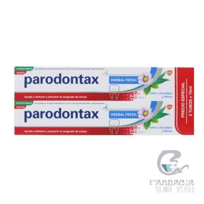 Parodontax Duplo Herbal Fresh 2x75 ml