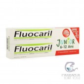 Fluocaril Junior 6-12 Años 2x75 ml Frutos Rojos