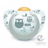 NUK Chupete Genius Baby Safari Látex 18-36 meses 2 unidades – Ederra