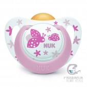 NUK Chupete Genius Baby Safari Látex 18-36 meses 2 unidades – Ederra