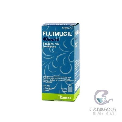 Fluimucil 40 mg/ml Solución Oral 200 ml