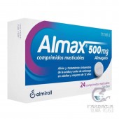 Almax 500 mg 24 Comprimidos Masticables