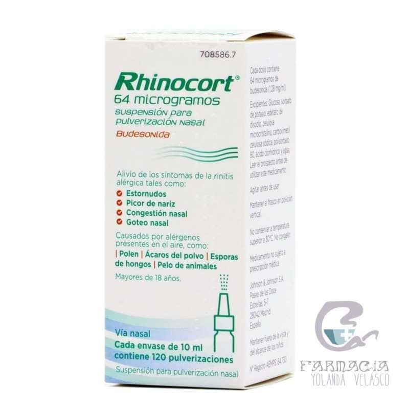 Rhinoconfort 64 mcg/Pulsación Nebulizador Nasal 120 Dosis