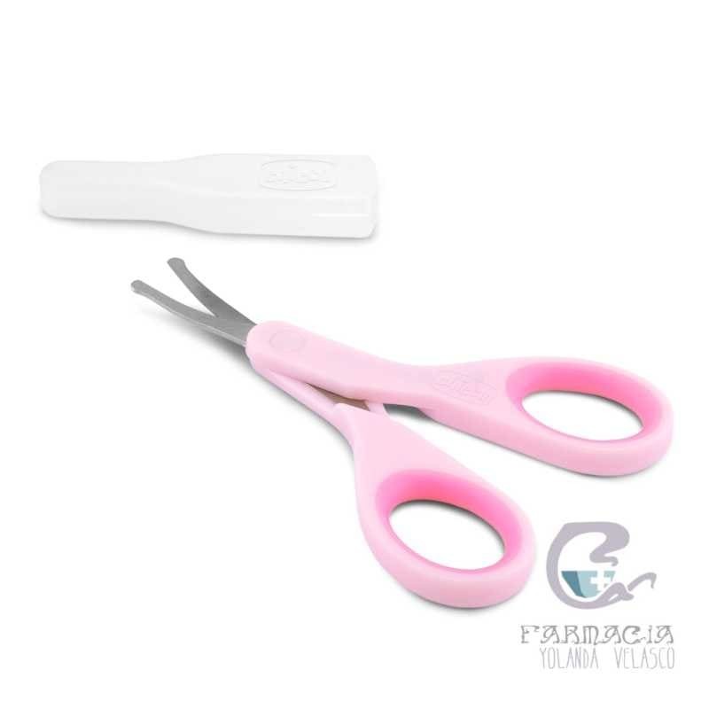 Chicco Tijeras Seguridad Uñas Recién Nacido Rosa