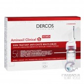 Dercos Aminexil Clinical 5 Mujer 6 ml 21 Monodosis