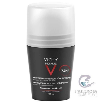 Vichy Homme Desodorante Regulación Intensa 50 ml