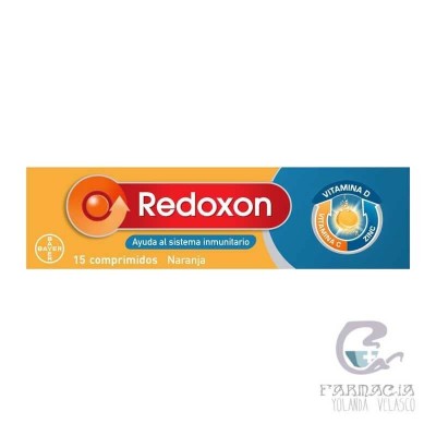 Redoxon Extra Defensas Vitamina C + Zinz 15 Comp Eferv Naranja
