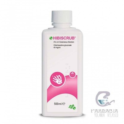 Hibiscrub 40 mg/ml Solución Tópica 500 ml