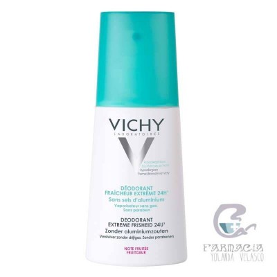 Vichy Desodorante Frescor Extremo Vaporizador 100 ml