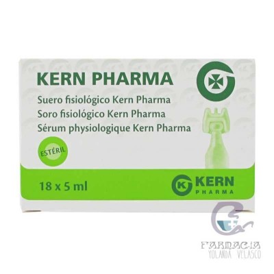 Kern Pharma Suero Fisiológico 18 Unidades 5 ml