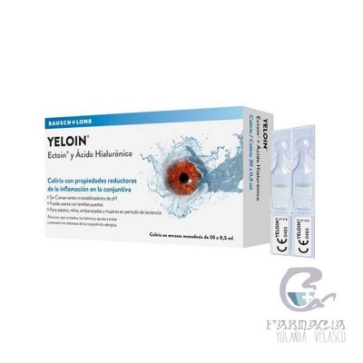 Yeloin Colirio Monodosis 0,5 ml 30 Unidades