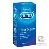 Durex Extra Seguro Preservativo 12 Unidades