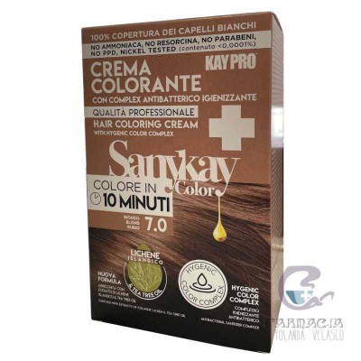 Sanykay Crema Colorante Rubio 7.0