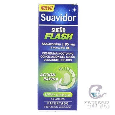 Suavidor Sueño Flash 1 Spray Sublingual 20 ml