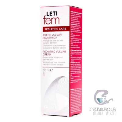 Letifem Pediatric Crema Vulvar 30 ml