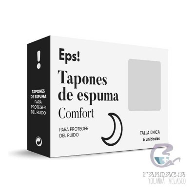 Tapones de Espuma Comfort EPS! 6 Unidades