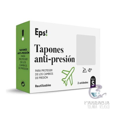 Tapones Anti-Presión EPS! 2 Unidades Talla S