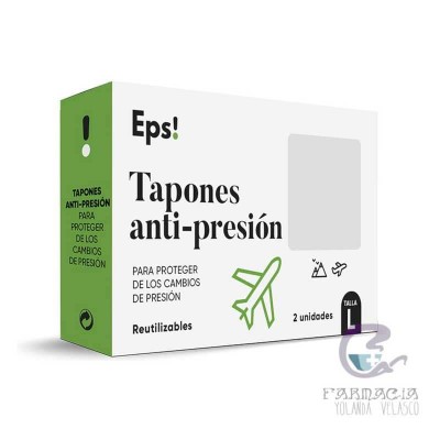 Tapones Anti-Presión EPS! 2 Unidades Talla L