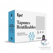 Tapones de Silicona Reutilizables EPS! 2 Unidades Talla S
