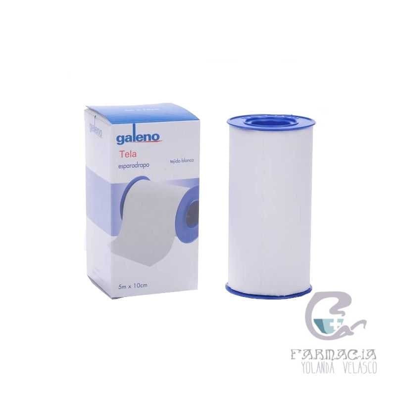 Esparadrapo Galeno Tela Blanco 5m x 10cm