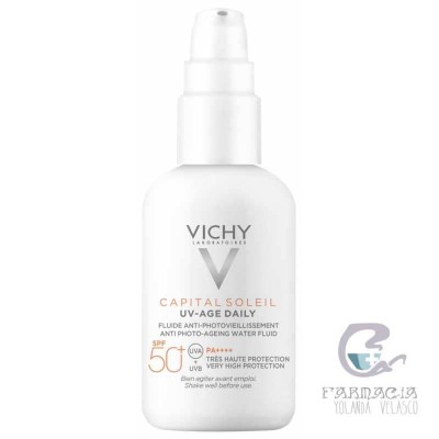 Vichy Capital Soleil UV Age Fluido SPF 50+ 1 Frasco 50 ml