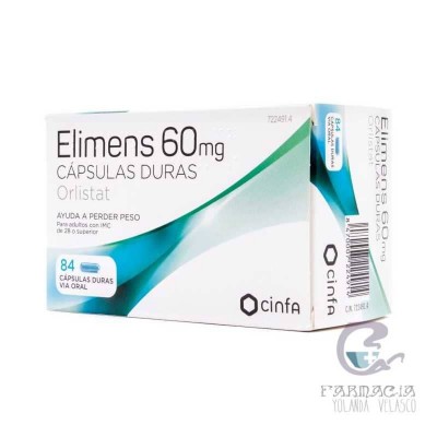 Elimens 60 mg 84 Cápsulas