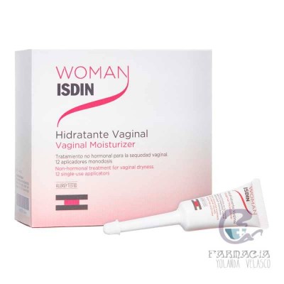 Woman Isdin Hidratante Vaginal Lubricante Hidrosoluble 12 Monodosis