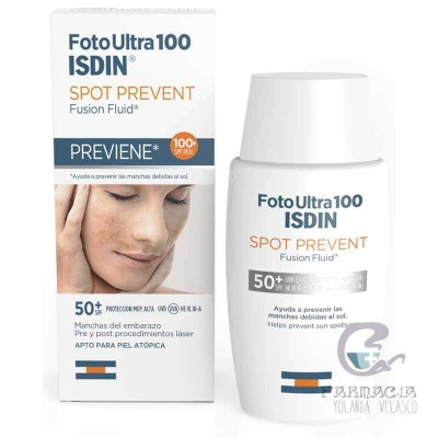 Fotoultra 100 Isdin Spot Prevent Fusion Fluid 50 ml