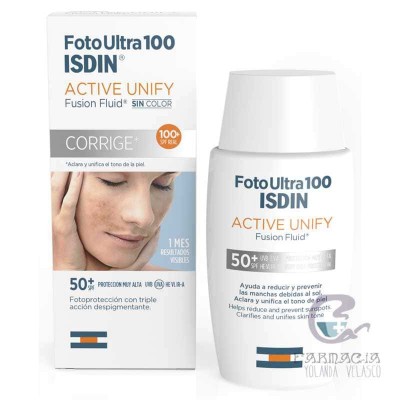 Fotoultra 100 Isdin Active Unify Fusion Fluid 50 ml