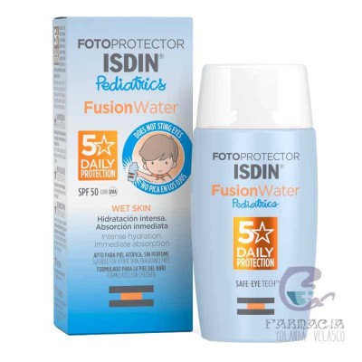 Fotoprotector Isdin Pediatrics Fusion Water 50+ 50 ml