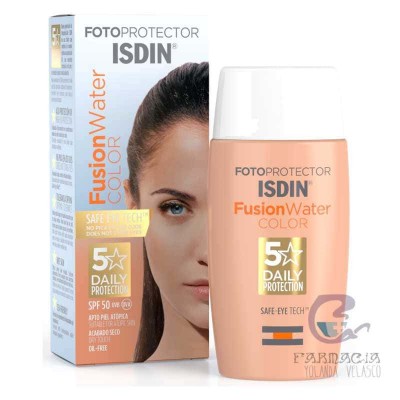 Fotoprotector Isdin SPF 50+ Fusion Water Color 50 ml