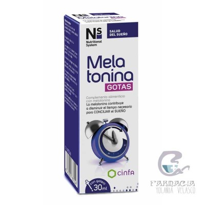 NS Melatonina Gotas 1 mg 30 ml