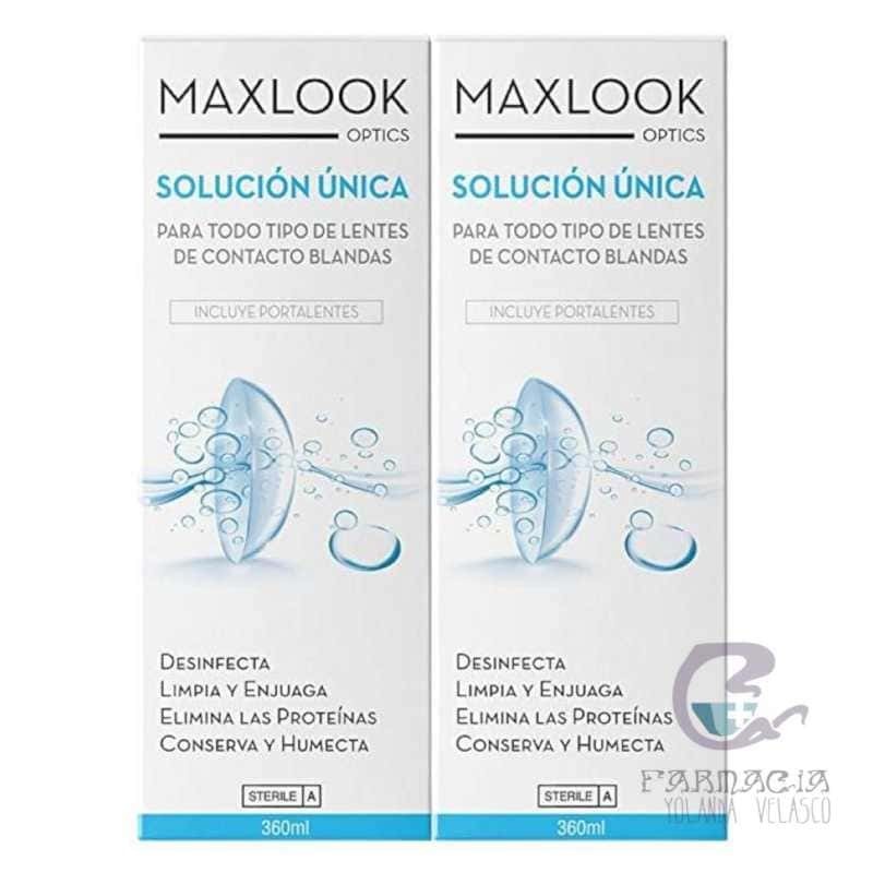 Maxlook Optics Solución Única Duplo 2x360 ml