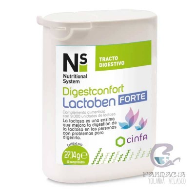NS Digestconfort Lactoben Forte 60 Comprimidos