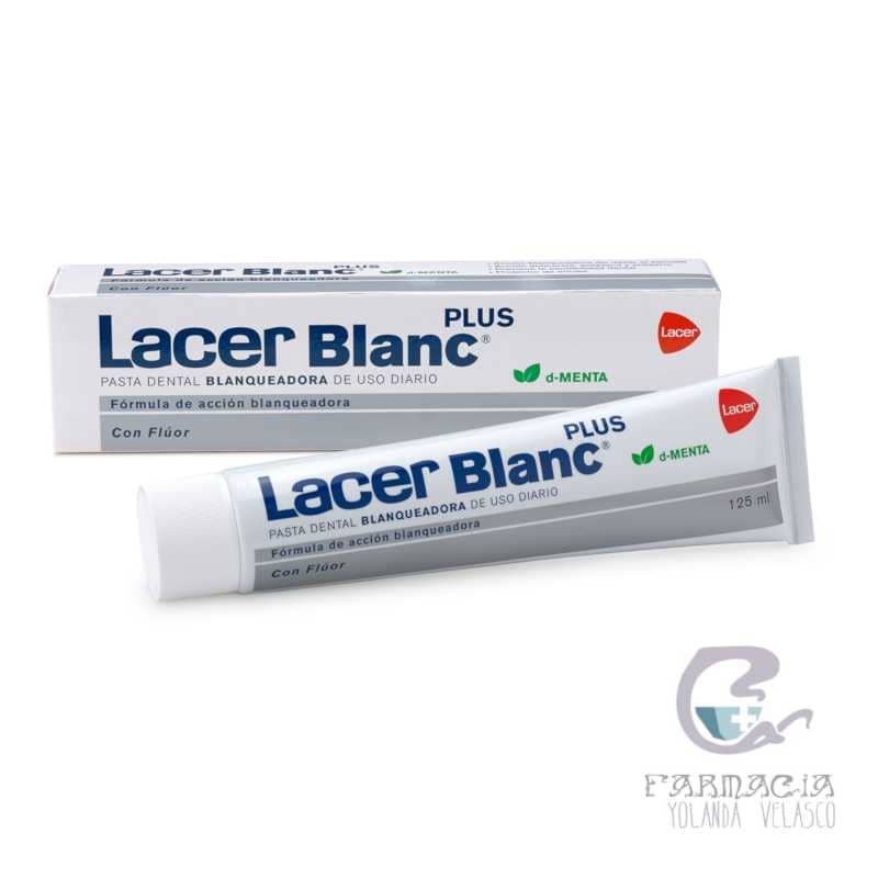 LacerBlanc Plus Blanqueadora Uso Diario Pasta D Menta 125 ml