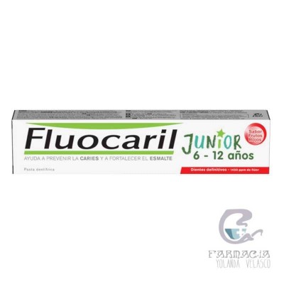 Fluocaril Junior 6-12 Años 1 Envase 75 ml Frutos Rojos