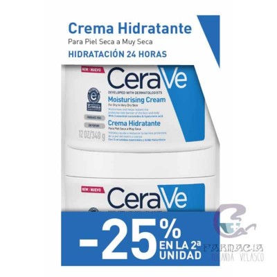 Cerave Crema Hidratante Duplo 2x340 ml