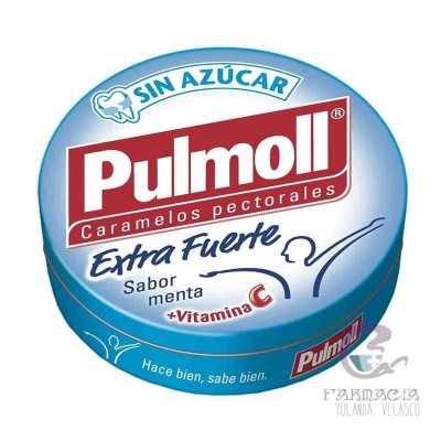 Pulmoll Extra Fuerte Caramelos 45 gr